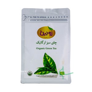 چای سبز ارگانیک زوبین 100 گرم
