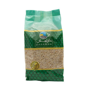برنج قهوه ای ارگانیک دارامان 900 گرم