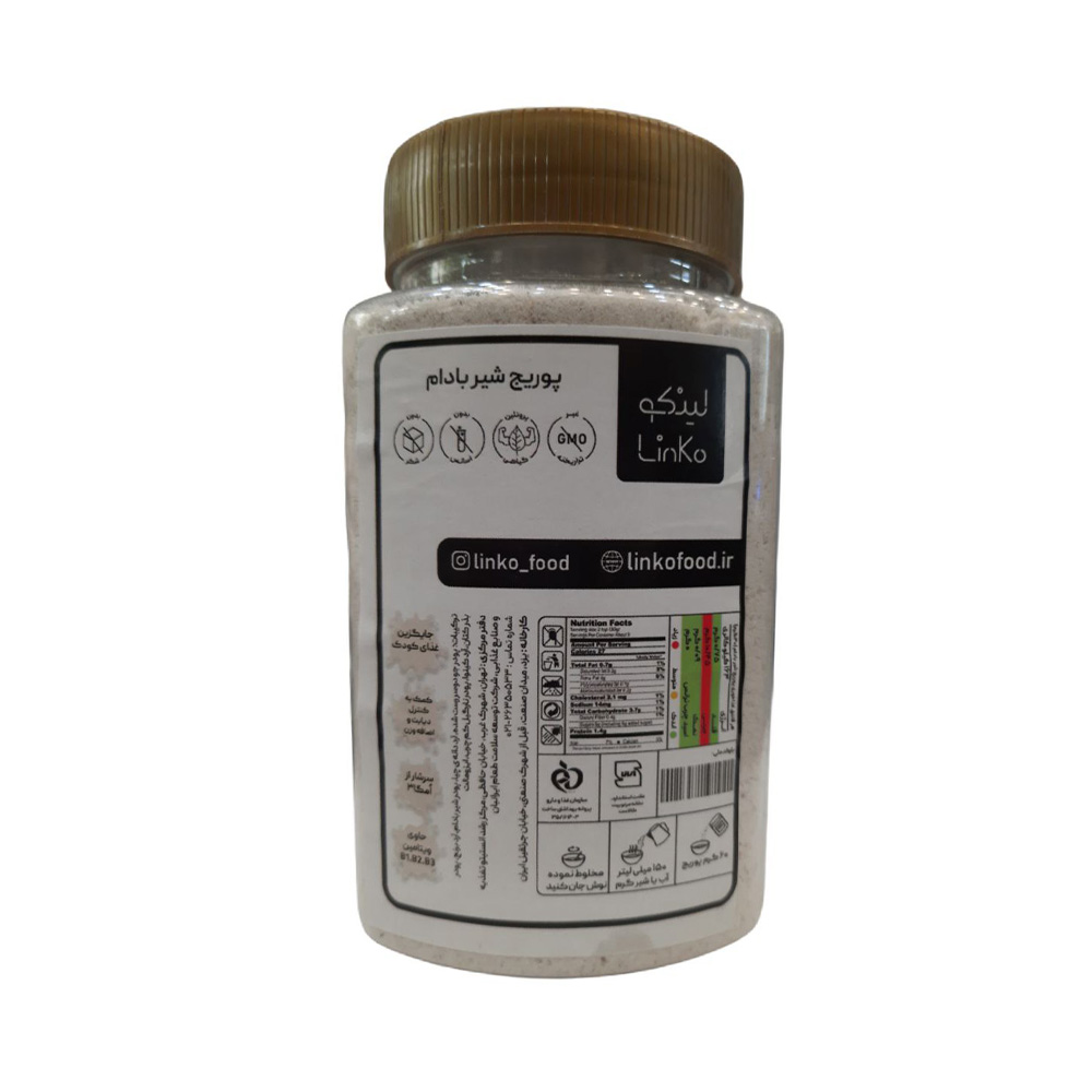 پوریج شیر بادام لینکو 350 گرم