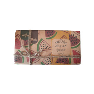 شکلات بهار نارنج و پسته دست ساز وگان 90% تلخ 100 گرم