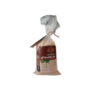 برنج قهوه ای طارم هاشمی ارگانیک مزرعه نعمتی 1 کیلوگرم