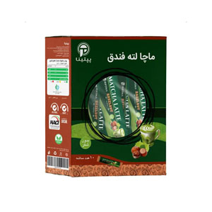 پودر ماچا لته فندق پپتینا 10 ساشه ای