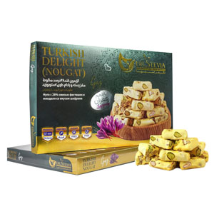 گز بدون قند زعفران با استویا دکتر استویا 300 گرم