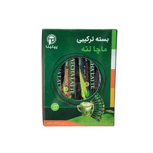 بسته ترکیبی ماچا لته پپتینا 10 ساشه ای