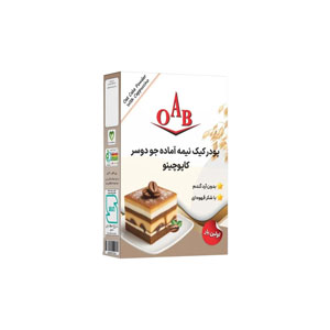 پودر کیک جودوسر کاپوچینو او آ ب 400 گرم