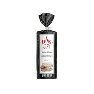 رایس کیک سیاهدانه او آ ب 100 گرم