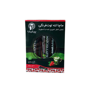 پودر ماچا لته توت فرنگی پپتینا 10 ساشه ای